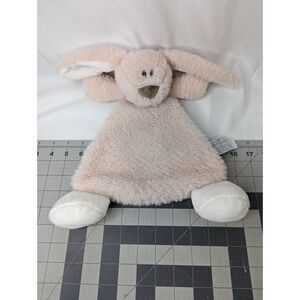 Nat Jules Rattle Lovey Rabbit 13 Inch Triangle Stuffed Animal Toy